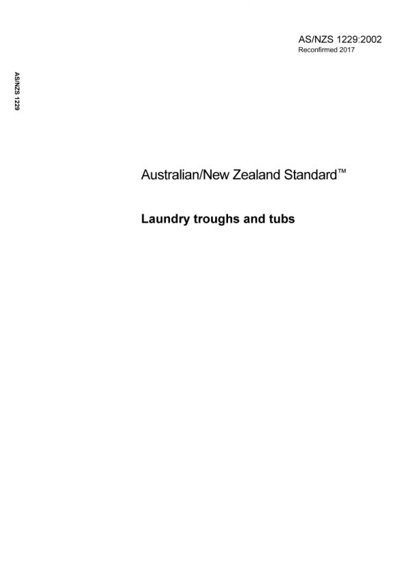 AS/NZS 1229:2002 PDF
