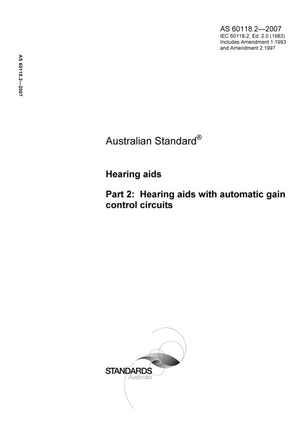 AS 60118.2-2007 PDF