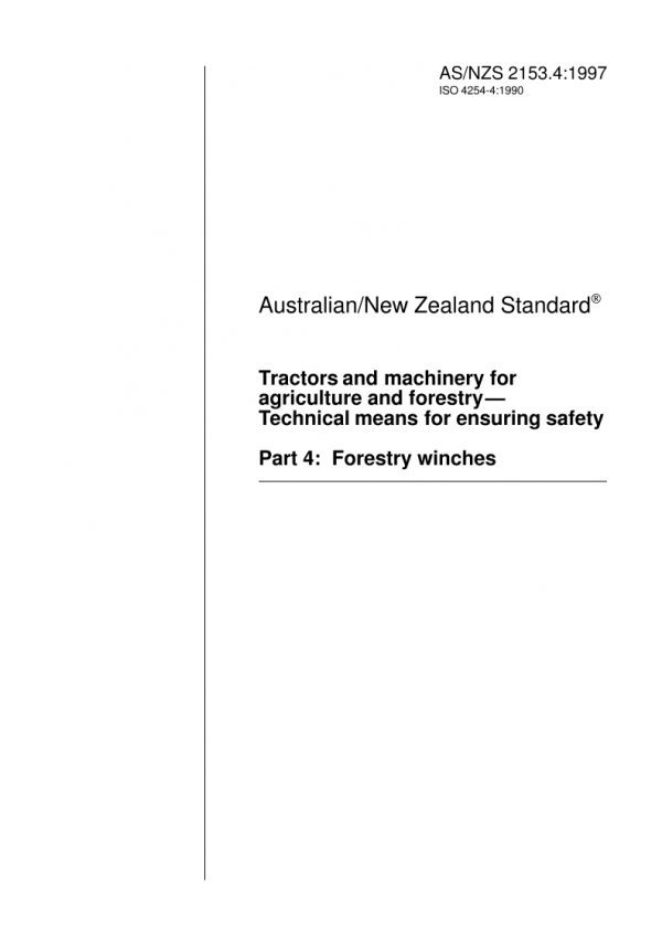 AS/NZS 2153.4:1997 PDF