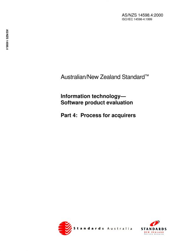 AS/NZS 14598.4:2000 PDF