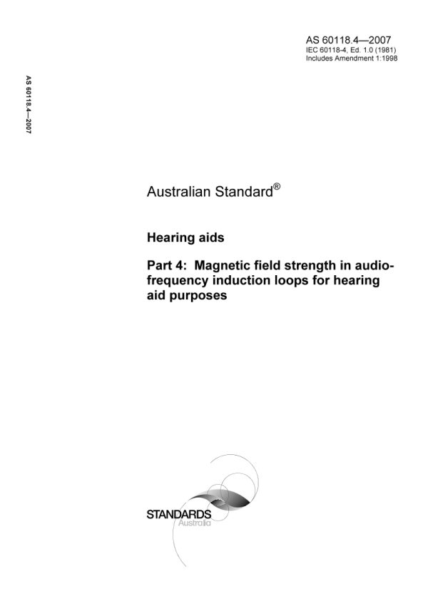 AS 60118.4-2007 PDF