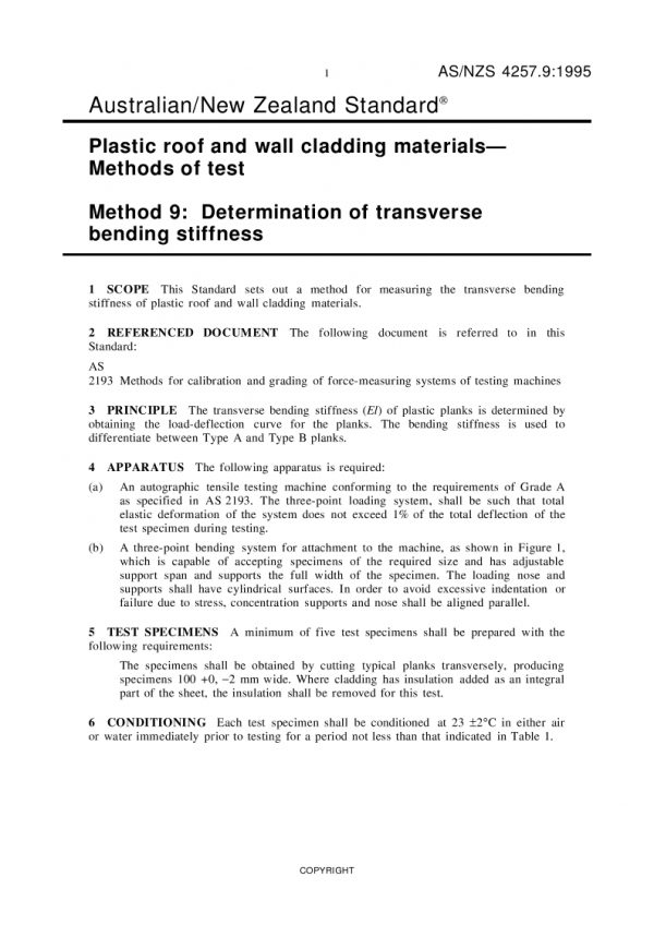 AS/NZS 4257.9:1995 PDF