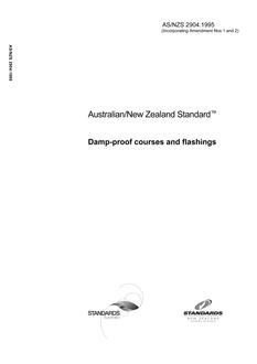 AS/NZS 2904:1995 PDF