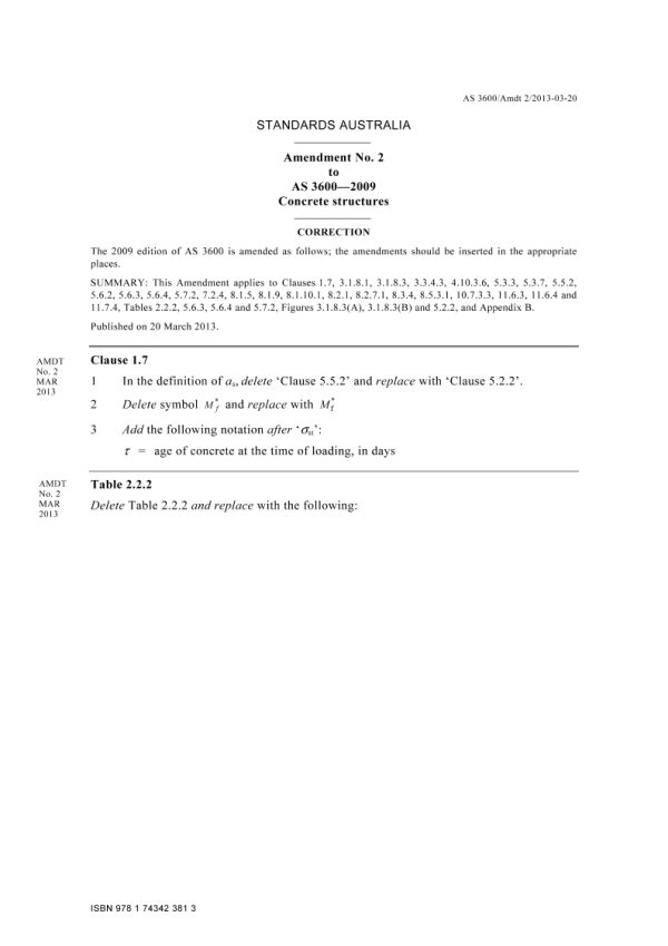 AS 3600-2009 AMDT 2 PDF