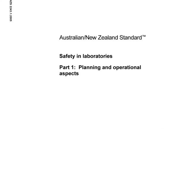 AS/NZS 2243.1:2005 PDF