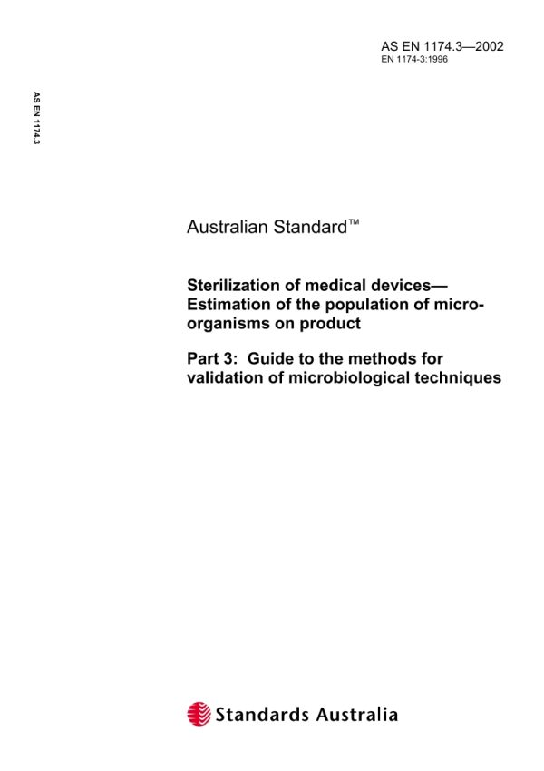 AS EN 1174.3-2002 PDF