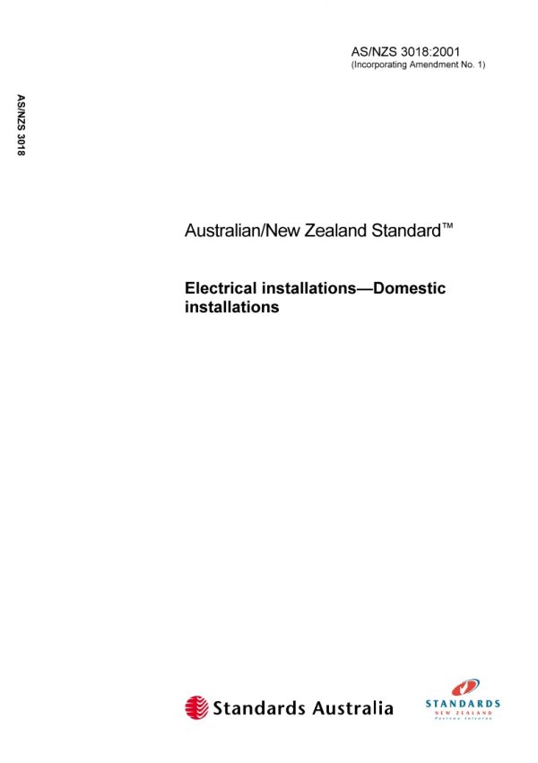 AS/NZS 3018:2001 PDF