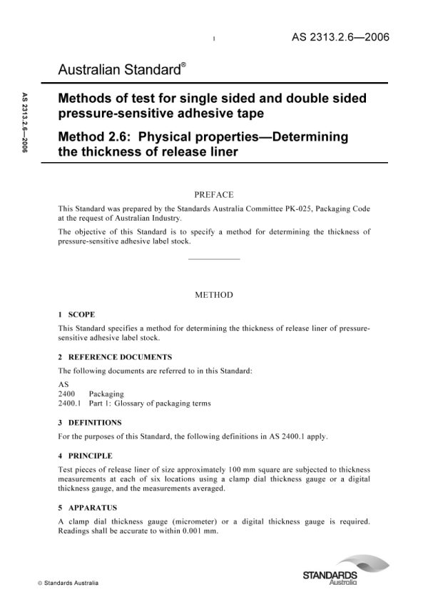AS 2313.2.6-2006 PDF