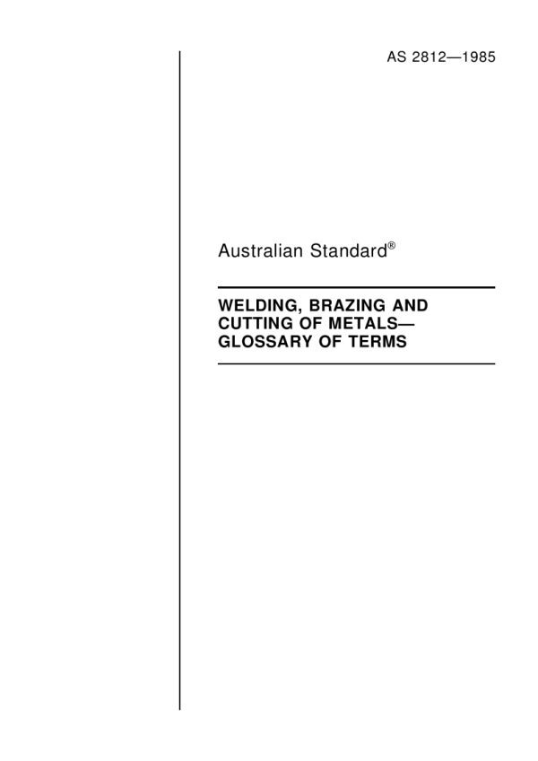 AS 2812-1985 PDF
