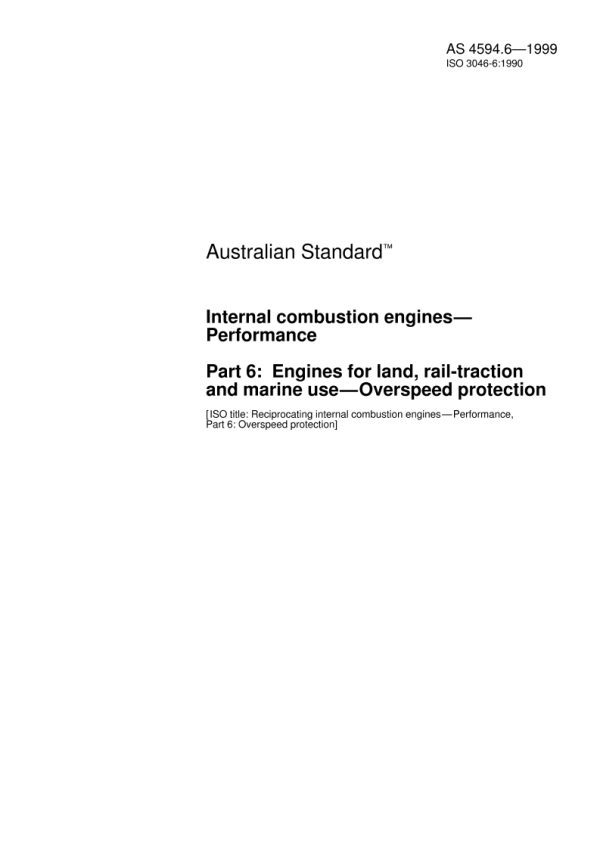 AS 4594.6-1999 PDF