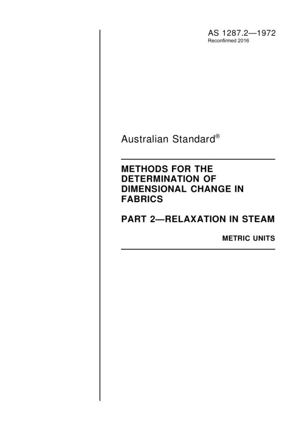 AS 1287.2-1972 PDF