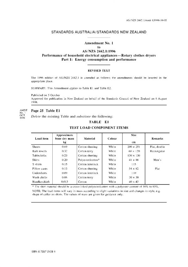AS/NZS 2442.1:1996 AMDT 1 PDF