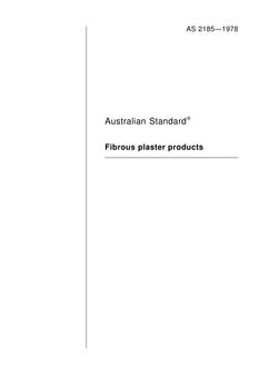 AS 2185-1978 PDF - Australia Standards Download
