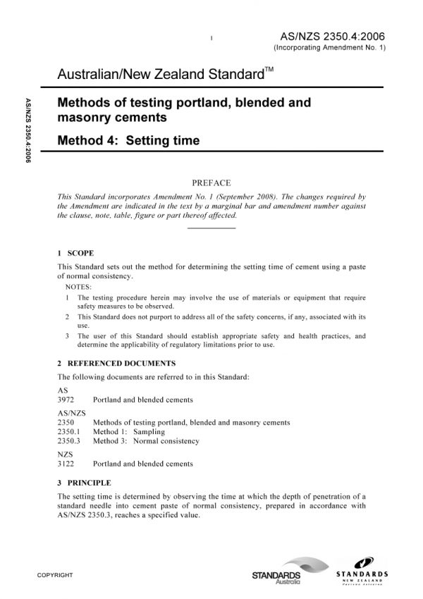 AS/NZS 2350.4:2006 PDF