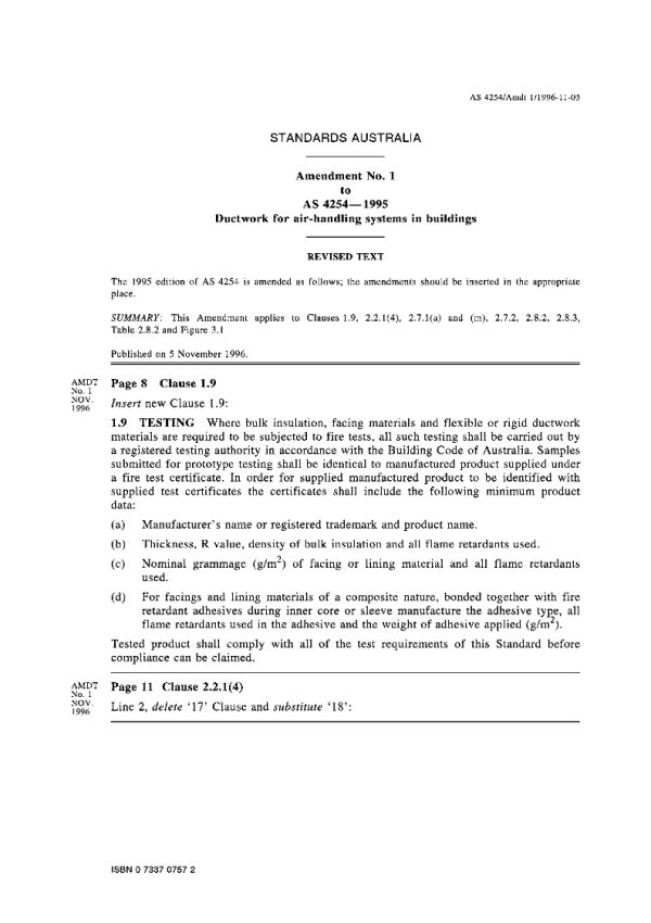 AS 4254-1995 AMDT 1 PDF